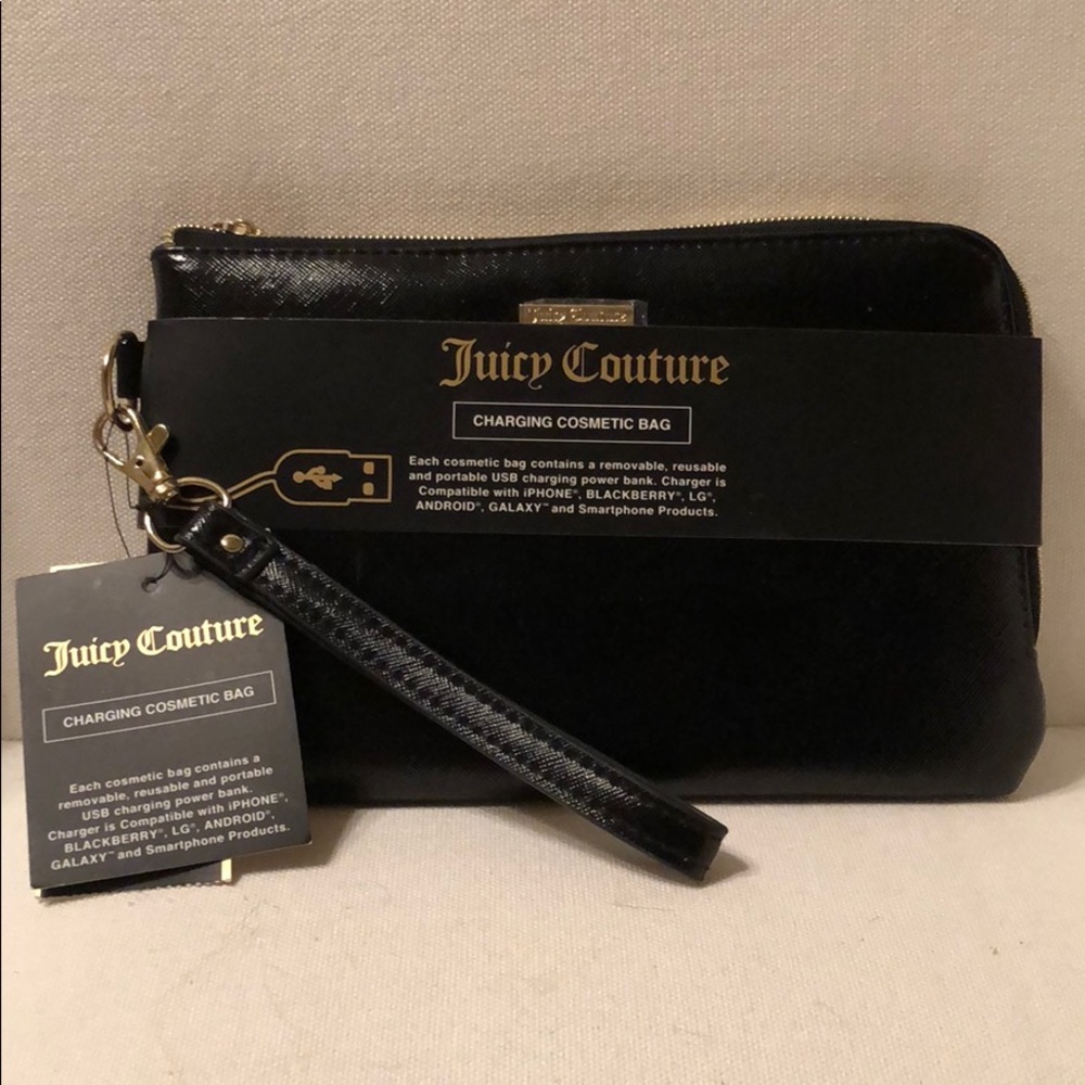 NWT Juicy Couture phone charger bag